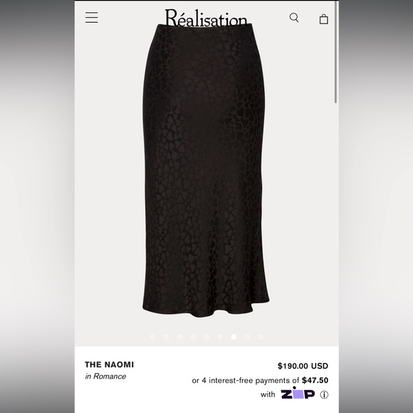 Realisation Par Naomi Skirt Romance Print - Picture 2 of 12